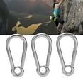 thumbnail image 4 of Snap Hook, High Strength Wear Resistance Spring Hooks 3Pcs With Small Ring For Hanging Items M99mm,M1010mm,M1111mm,M1212mm, 4 of 8