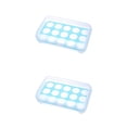 thumbnail image 4 of Caja de almacenamiento de refrigerador de huevo Wosthever 15 Grid transparente Portátil, 4 of 6