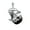 Swivel - Top Lock Brake - Black, variant on 3 Inch Phenolic Wheel Swivel 10mm Threaded Stem Caster Service Caster Brand