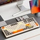 thumbnail image 1 of K96 Gaming Keyboard 100 Keys Bluetooth-compatible Silent Keyboard for PC Desktop, 1 of 9