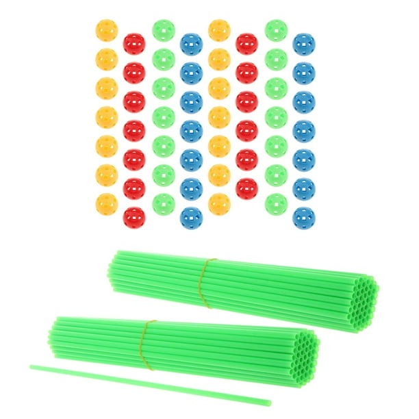 Kits de construcción de fuertes creativos Juguetes de construcción de 100 Stick 55 Bola Sunnimix Juguetes de construcción de fuertes