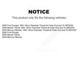 thumbnail image 2 of Transit Auto Bras de Commande Inférieur de Suspension de Roulement de Roulement avant Droit avec Rotule Kit de Stabilisation de Barre de Direction (5 Pcs) pour Voiture Ford Escape Mazda Tribute Mercury Mariner K77-101302, 2 of 10