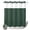 Hunter Green, variant on No Hook Shower Curtain, Pure Khaki Shower Curtains for Bathroom with See Through Top Window, Modern Solid Color Minimalist Art Waterproof & Washable Bath Curtain Extra Long 72"x96"