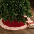 thumbnail image 2 of VHC Brand Chenille Christmas Tree Skirt 55218, 2 of 3