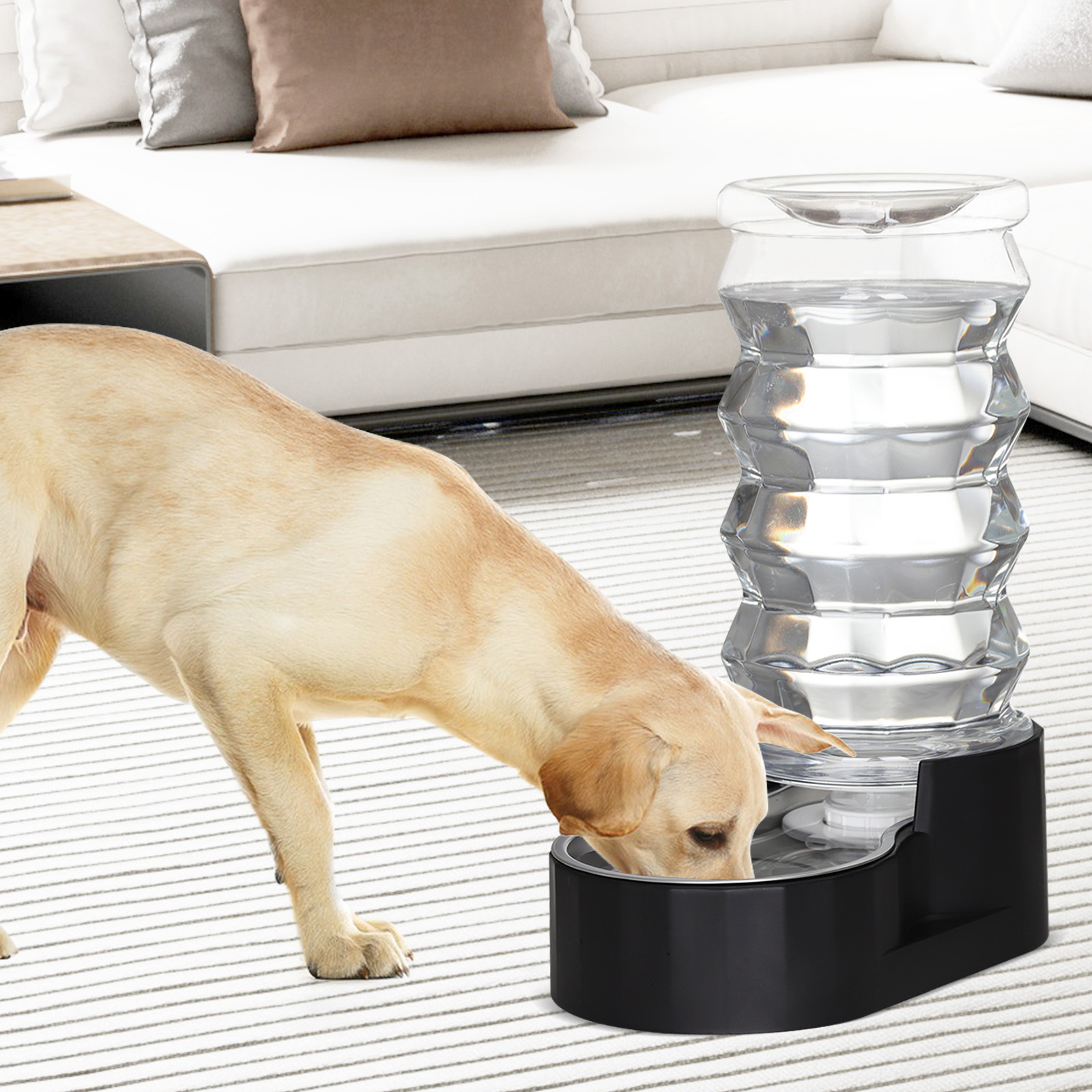 RIZZARI 8L Automatic Pet Waterer, Black photo 3