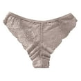 thumbnail image 4 of HongQid Underwear for Women Low Rise Ribbed Hipster Breathable Soft Womens Bikini Panties Cheeky, 4 of 6