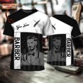 thumbnail image 1 of Camiseta de peluquero para hombre, camisa con nombre personalizado en 3D, estampado en toda la prenda, informal, fresca, DW62Adult size S Gao Jinjia LED, 1 of 2