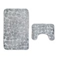 thumbnail image 1 of Juego de Alfombrillas de Baño Antideslizantes YONGSHENG 2 Piezas Espuma Viscoelástica, 1 of 5