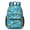Excavator and Helicopter, variant on Excavator and Helicopter Blue Pattern 17" School Backpacks for Teens,Waterproof Oxford Fabric,S-Shape Padded Straps for School,Travel,Hiking,Camping
