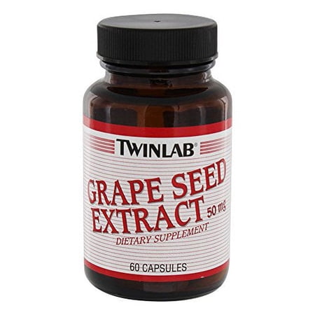 Twinlab Grape Seed Extract - 100 mg - 60 Capsules