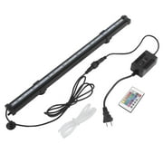 Remote Control LED Air Bubble Light 110V Underwater Aquarium Fish Tank Lamp