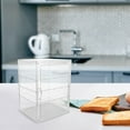 thumbnail image 3 of WRITWAA 1Pcs Pastry Display Case Crafted From PET Providing Dust Protection For Bakers, 3 of 6