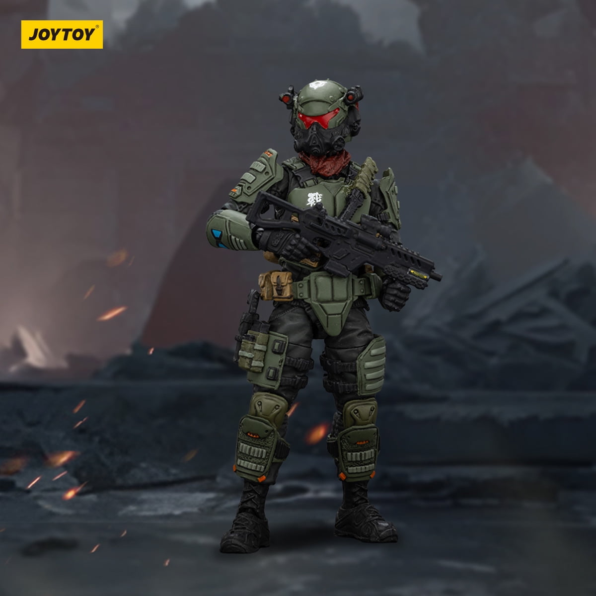 [IN STOCK] JOYTOY Dark Source 1/18 Action Figures Stellar Scar Assault Team Titanite Anime Military Model Toys Collectible