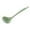 Green, variant on Non-Stick Soup Ladle - Food Grade Plastic Kitchen Spoon - 9.2" Heat-Resistant Cooking Utensil for Stir Fry & Serving - Blue/Yellow/Red/Green - 1PC