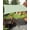 Green, variant on Black White Stripe Sun Sail Shades Rectangle Canopy,Sunlight Block Heavy Duty Curved Backyard Shade Cover,Modern Minimalist Geometric Striped Waterproof Sun Shades for Patios Garden Pergola 8'x10'