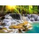 thumbnail image 3 of Pintura en lienzo de paisaje con cascada natural, carteles e impresiones de árboles verdes y bosques, arte de pared para sala de estar, decoración del hogar, sin marco, 3 of 5
