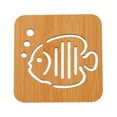 thumbnail image 2 of Salvamanteles de Madera Ganfancp para Tazas Mesa Macetas Cuencos Ofertas Flash 1X, 2 of 7