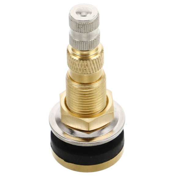 OUNONA Copper Valve Stem Vacuum Tires Valve Stem Heavy Duty Tubeless Tire Valve Stem for Tractors Trucks and Agricultural Vehicles