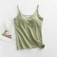 thumbnail image 1 of Pijama de manga corta para mujer, transpirable, con cuello en V, con tirantes, sin mangas y blusa de poliéster., 1 of 4