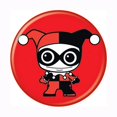 thumbnail image 1 of Harley Quinn Bouton Kawaii, 1 of 2