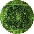 thumbnail image 1 of Ahgly Company Indoor Round Persian Green Traditional Area Rugs, 4' Round, 1 of 1