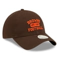 thumbnail image 3 of Women's New Era Brown Cleveland Browns Formed 9TWENTY Adjustable Hat, 3 of 5