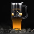 thumbnail image 5 of Pittsburgh Tumbler Cup - Pittsburgh Gifts for Men - 40 OZ Insulated Stainless Steel Coffee Travel Mug with Lid and Straw, 5 of 6