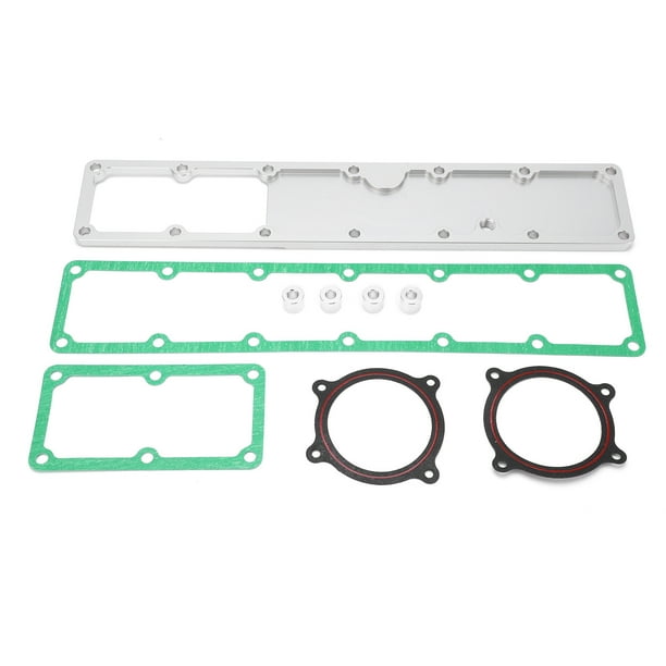 L Intake Plate,Metal Intake Plenum Manifold Silver Intake Plenum