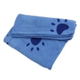 thumbnail image 3 of Minkissy Dog Bath Towels Microfiber Water Absorption Blue 1Pack, 3 of 8