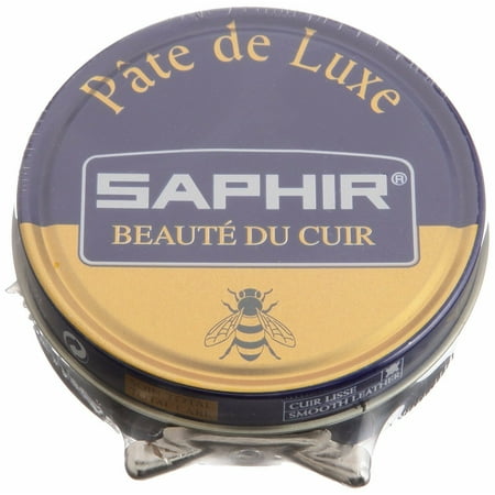 

Saphir Shoe Polish Wax Pate De Luxe 50ml Made in France ALL COLORS Color Light Brown