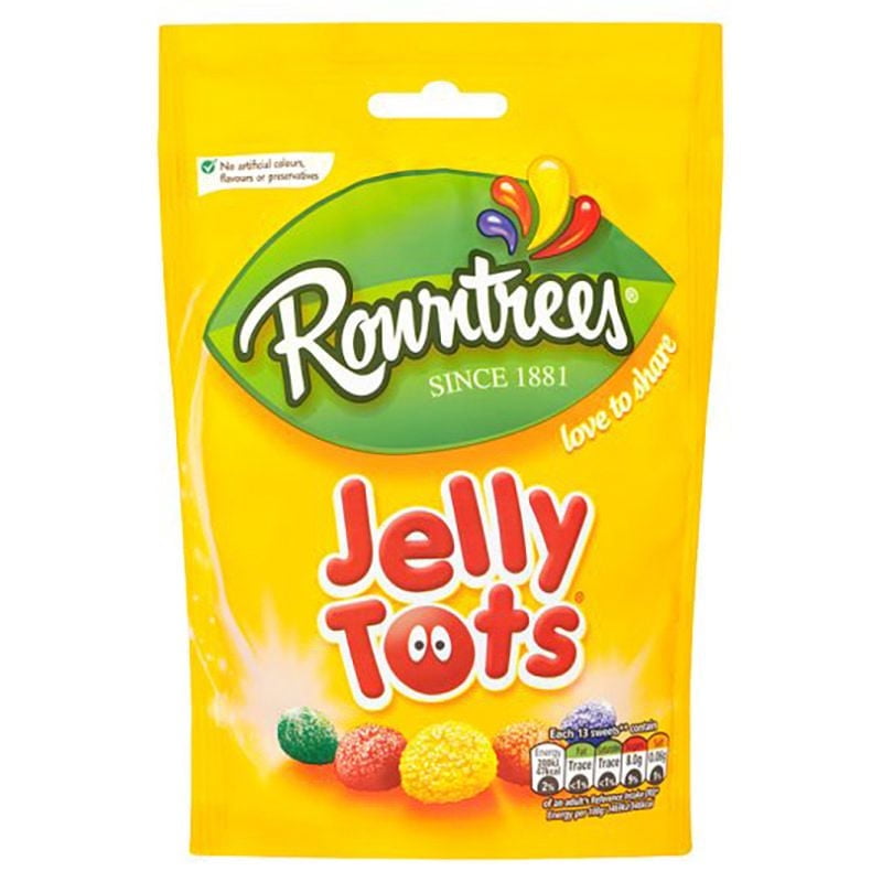 Rowntree Jelly Tots Pouch, 150 g