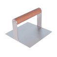 thumbnail image 4 of OULII 1Set Stainless Steel Burger Presser for Griddle Meat Pressing Tool 5.5x3.5in, 4 of 8
