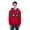 Deadpool Mineral Red, variant on Marvel Deadpool & Wolverine Fleece Zip Up Hoodie Adult