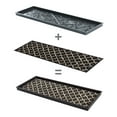 thumbnail image 5 of Natural & Recycled Rubber Boot Tray with Black & Ivory Coir Insert, 5 of 15
