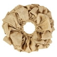 thumbnail image 2 of VHC Brands Burlap Natural Wreath, 2 of 5