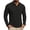 Black, variant on Knit Golf Polo Shirts for Men Performance with Pocket Long Sleeve Shirts Pullover Casual Solid Color Collared Classic Fit Mens Shirts
