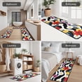 thumbnail image 5 of Pioneer Flower Floral Print Pattern Kitchen Rugs Sets Of 3,Kitchen Runner Rugs Non Skid Washable,Decorative Kitchen Floor Mats for Kitchen,Sink,Laundry,17X30 Inch + 17X47 Inch + 17X59 Inch, 5 of 6