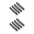 thumbnail image 1 of Speravity Protector Universal para puerta de coche, 4 Uds., tira anticolisión, barra ligera antiarañazos, pegatinas de parachoques de goma, Negro 2piezas, 1 of 6