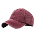 thumbnail image 2 of Baseball Cap Display Ponytail Messy Buns Trucker Plain Baseball Visor Cap Unisex Hat, 2 of 9