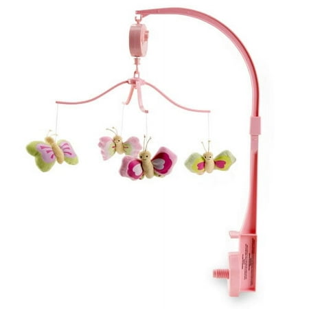 Bedtime Originals - Butterfly Garden Musical Mobile