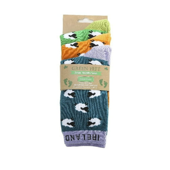 Pack of 3 Sheep Novelty Sheep Socks