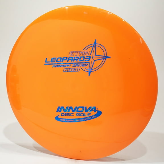 Innova Star Leopard3 Disc Golf Fairway Driver, Pick Color/Weight [Stamp & Exact Color May Vary] Orange 170-172 grams