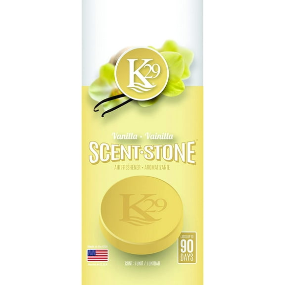 K29 Vanilla Stone Air Freshener, Environmentally Safe and Long-lasting Fragrance