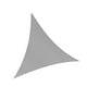 thumbnail image 5 of Toldo de vela de viento resistente al desgarro de 3 x 3 x 3 m, cubierta triangular para patio Gris, 5 of 9