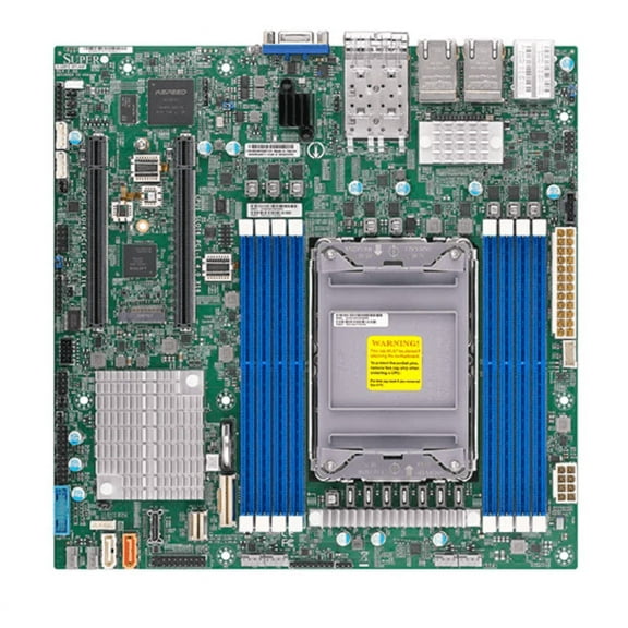 *NEW* Supermicro X12SPZ-SPLN6F Motherboard - Intel C621A Chipset - Single Socket LGA-4189 DDR4 Micro-ATX Full Warranty
