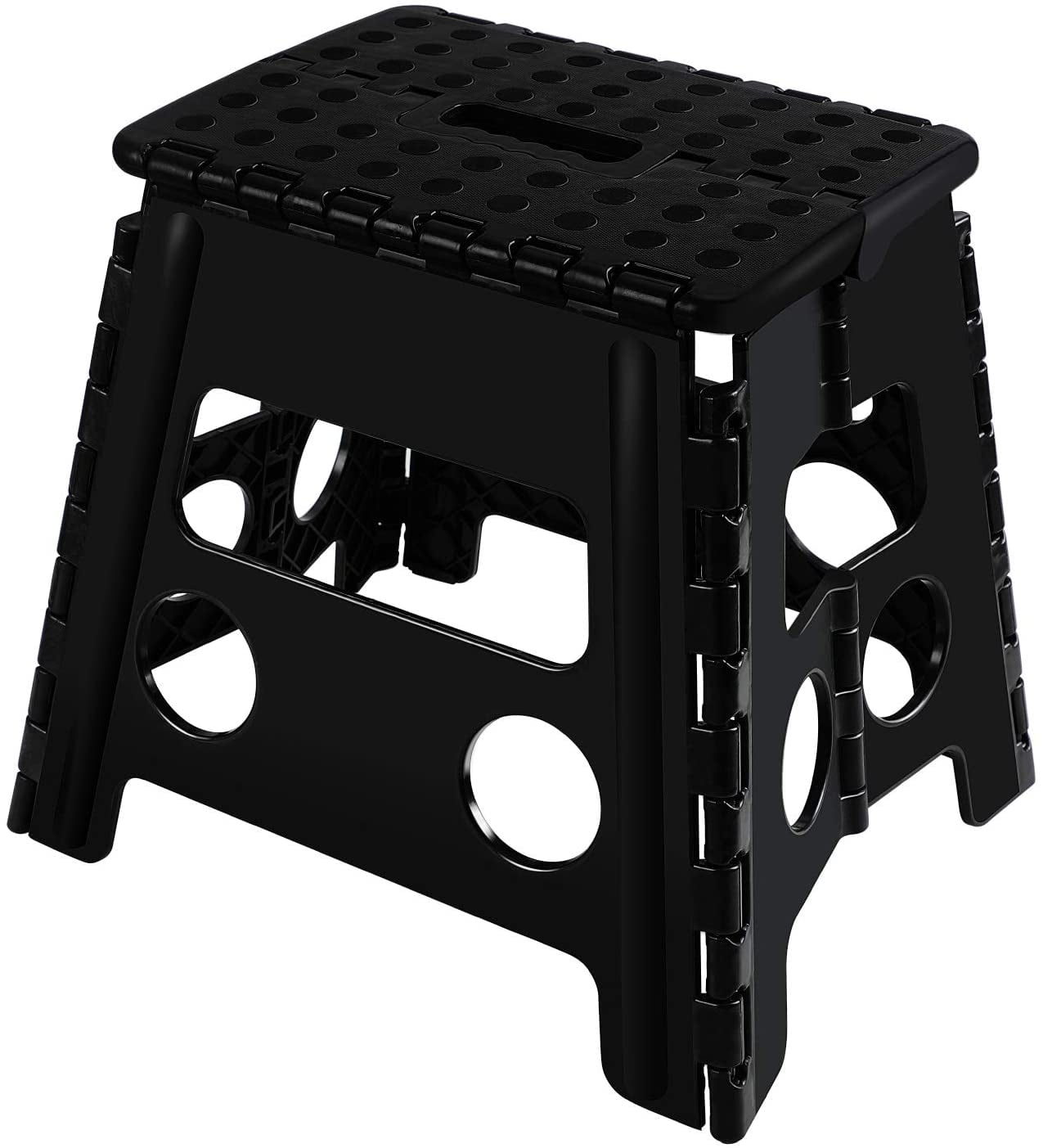 Non-Stretching Plastic Step Stool For Home Office Use Cream