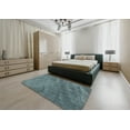 thumbnail image 4 of Ahgly Company Indoor Rectangle Contemporary Greenish Blue Green Abstract Area Rugs, 10' x 13', 4 of 6