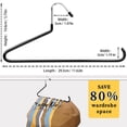 Eiito 2 Pack Hat Hangers for Closet,Hat Hangers Space-Saving,Metal Hat ...