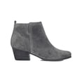 thumbnail image 2 of Aqua College Womens Isla Suede Waterproof Ankle Boots Gray 5.5 Medium (B,M), 2 of 4