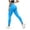 Blue, variant on Women Leggings Butt Lifting Leggings for Women Gym Seamless Pack of 2 Workout Leggings Mid Low Waist Tummy Control Yoga Pants,Beige